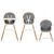 Стульчик для кормления MoMi Flovi dark grey (KRKA00020), изображение 6