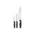 Набор ножей Ardesto Gemini Gourmet 3 шт Black (AR2103BL) Набор ножей Ardesto Gemini Gourmet 3 шт Black (AR2103BL)