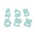Форма для выпечки Ardesto Tasty Baking Animals Set 6 шт Tiffany Blue (AR2309PP), изображение 2 Форма для выпечки Ardesto Tasty Baking Animals Set 6 шт Tiffany Blue (AR2309PP), изображение 2