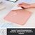 Коврик для мышки Logitech Mouse Pad Studio Series Darker Rose (956-000050), изображение 3 Коврик для мышки Logitech Mouse Pad Studio Series Darker Rose (956-000050), изображение 3