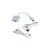 Переходник HDMI M to VGA F (с кабелями аудио и питания от USB) ST-Lab (U-990 white), изображение 4 Переходник HDMI M to VGA F (с кабелями аудио и питания от USB) ST-Lab (U-990 white), изображение 4