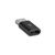 Переходник Type-C to Micro USB Lapara (LA-Type-C-MicroUSB-adaptor black), изображение 2 Переходник Type-C to Micro USB Lapara (LA-Type-C-MicroUSB-adaptor black), изображение 2