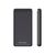 Батарея универсальная ColorWay 10 000 mAh Slim (USB QC3.0 + USB-C Power Delivery 18W) Black (CW-PB100LPG3BK-PD), изображение 2 Батарея универсальная ColorWay 10 000 mAh Slim (USB QC3.0 + USB-C Power Delivery 18W) Black (CW-PB100LPG3BK-PD), изображение 2