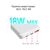 Батарея универсальная ColorWay 10 000 mAh Slim (USB QC3.0 + USB-C Power Delivery 18W) White (CW-PB100LPG3WT-PD), изображение 5 Батарея универсальная ColorWay 10 000 mAh Slim (USB QC3.0 + USB-C Power Delivery 18W) White (CW-PB100LPG3WT-PD), изображение 5