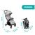 Коляска Chicco Goody Plus Stroller серая (79877.72), изображение 4 Коляска Chicco Goody Plus Stroller серая (79877.72), изображение 4