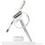 Зарядное устройство Belkin MagSafe 3in1 Wireless Charger, white (WIZ009VFWH), изображение 5 Зарядное устройство Belkin MagSafe 3in1 Wireless Charger, white (WIZ009VFWH), изображение 5