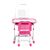 Парта со стулом Cubby Vanda Pink (221959), изображение 3 Парта со стулом Cubby Vanda Pink (221959), изображение 3