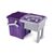 Комплект для уборки Planet Household Spin Mop Telescopic пурпурный 9 л (6847), изображение 3 Комплект для уборки Planet Household Spin Mop Telescopic пурпурный 9 л (6847), изображение 3