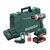 Шуруповерт Metabo BS 18 Quick, 18V 2x2Aг + набор SP(9 шт) (602217870) Шуруповерт Metabo BS 18 Quick, 18V 2x2Aг + набор SP(9 шт) (602217870)