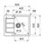 Мойка кухонная Franke Sirius SID 611-62/143.0627.288 (143.0627.288), изображение 4 Мойка кухонная Franke Sirius SID 611-62/143.0627.288 (143.0627.288), изображение 4