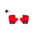Велоперчатки Bimbo Bike FUNNY L Red (90945R-IS), изображение 2 Велоперчатки Bimbo Bike FUNNY L Red (90945R-IS), изображение 2