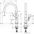Смеситель Hansgrohe Talis M54 (72804670), изображение 2 Смеситель Hansgrohe Talis M54 (72804670), изображение 2
