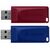 USB флеш накопитель Verbatim 2x32GB Store'n'Go Slider Red/Blue USB 2.0 (49327), изображение 3 USB флеш накопитель Verbatim 2x32GB Store'n'Go Slider Red/Blue USB 2.0 (49327), изображение 3