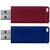 USB флеш накопитель Verbatim 2x32GB Store'n'Go Slider Red/Blue USB 2.0 (49327), изображение 4 USB флеш накопитель Verbatim 2x32GB Store'n'Go Slider Red/Blue USB 2.0 (49327), изображение 4
