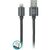 Дата кабель USB 2.0 AM to Lightning leather black Forever (GSM032491) Дата кабель USB 2.0 AM to Lightning leather black Forever (GSM032491)