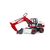 Спецтехника Bruder экскаватор колесный бело-красный (03411), изображение 4 Спецтехника Bruder экскаватор колесный бело-красный (03411), изображение 4