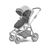 Зимний конверт Thule Foot Muff City Grey Melange (TH 11000303), изображение 2 Зимний конверт Thule Foot Muff City Grey Melange (TH 11000303), изображение 2