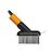 Щетка для уборки Fiskars QuikFit для брусчатки (1000657) Щетка для уборки Fiskars QuikFit для брусчатки (1000657)