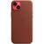Чохол до моб. телефона Apple iPhone 14 Plus Leather Case with MagSafe - Umber,Model A2907 (MPPD3ZE/A), зображення 4 Чохол до моб. телефона Apple iPhone 14 Plus Leather Case with MagSafe - Umber,Model A2907 (MPPD3ZE/A), зображення 4