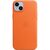 Чехол для моб. телефона Apple iPhone 14 Plus Leather Case with MagSafe - Orange,Model A2907 (MPPF3ZE/A), изображение 2 Чехол для моб. телефона Apple iPhone 14 Plus Leather Case with MagSafe - Orange,Model A2907 (MPPF3ZE/A), изображение 2
