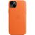 Чехол для моб. телефона Apple iPhone 14 Plus Leather Case with MagSafe - Orange,Model A2907 (MPPF3ZE/A), изображение 4 Чехол для моб. телефона Apple iPhone 14 Plus Leather Case with MagSafe - Orange,Model A2907 (MPPF3ZE/A), изображение 4