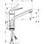 Смеситель Hansgrohe 71808800, изображение 3 Смеситель Hansgrohe 71808800, изображение 3