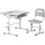 Парта со стулом FunDesk Lavoro Grey (221873), изображение 2 Парта со стулом FunDesk Lavoro Grey (221873), изображение 2