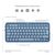 Клавиатура Logitech K380 for MAC Multi-Device Bluetooth UA Blueberry (920-011180), изображение 6 Клавиатура Logitech K380 for MAC Multi-Device Bluetooth UA Blueberry (920-011180), изображение 6