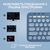 Клавиатура Logitech K380 for MAC Multi-Device Bluetooth UA Blueberry (920-011180), изображение 7 Клавиатура Logitech K380 for MAC Multi-Device Bluetooth UA Blueberry (920-011180), изображение 7