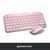 Клавіатура Logitech MX Keys Mini Wireless Illuminated UA Rose (920-010500), зображення 10 Клавіатура Logitech MX Keys Mini Wireless Illuminated UA Rose (920-010500), зображення 10