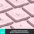 Клавіатура Logitech MX Keys Mini Wireless Illuminated UA Rose (920-010500), зображення 2 Клавіатура Logitech MX Keys Mini Wireless Illuminated UA Rose (920-010500), зображення 2