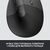 Мышка Logitech Lift Vertical Ergonomic Wireless/Bluetooth for Business Graphite (910-006494), изображение 3 Мышка Logitech Lift Vertical Ergonomic Wireless/Bluetooth for Business Graphite (910-006494), изображение 3