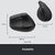 Мышка Logitech Lift Vertical Ergonomic Wireless/Bluetooth for Business Graphite (910-006494), изображение 9 Мышка Logitech Lift Vertical Ergonomic Wireless/Bluetooth for Business Graphite (910-006494), изображение 9