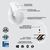 Мышка Logitech Lift Vertical Ergonomic Wireless/Bluetooth for Business Off-white (910-006496), изображение 6 Мышка Logitech Lift Vertical Ergonomic Wireless/Bluetooth for Business Off-white (910-006496), изображение 6