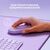 Мышка Logitech M350 Wireless Lavander Lemonade (910-006752), изображение 3 Мышка Logitech M350 Wireless Lavander Lemonade (910-006752), изображение 3
