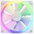 Кулер для корпуса NZXT F120RGB Single (White) (RF-R12SF-W1) Кулер для корпуса NZXT F120RGB Single (White) (RF-R12SF-W1)
