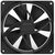 Кулер для корпуса NZXT F140RGB Single (Black) (RF-R14SF-B1), изображение 6 Кулер для корпуса NZXT F140RGB Single (Black) (RF-R14SF-B1), изображение 6