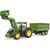 Спецтехника Bruder трактор John Deere 7R 350 с погрузчиком и прицепом (03155), изображение 6 Спецтехника Bruder трактор John Deere 7R 350 с погрузчиком и прицепом (03155), изображение 6