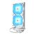 Система водного охлаждения ID-Cooling Auraflow X 240 Evo Snow, изображение 2 Система водного охлаждения ID-Cooling Auraflow X 240 Evo Snow, изображение 2