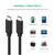 Дата кабель Type-C - Type-C 2.0m US286 3A Black Ugreen (10306), изображение 3 Дата кабель Type-C - Type-C 2.0m US286 3A Black Ugreen (10306), изображение 3