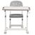 Парта со стулом FunDesk Olea Grey (516043), изображение 4 Парта со стулом FunDesk Olea Grey (516043), изображение 4