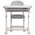 Парта со стулом Cubby Sorpresa Grey (222045), изображение 2 Парта со стулом Cubby Sorpresa Grey (222045), изображение 2