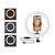 Набор блогера ACCLAB Led RING lamp 10inch with holder for mobile (1283126551970), изображение 2 Набор блогера ACCLAB Led RING lamp 10inch with holder for mobile (1283126551970), изображение 2