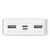 Батарея универсальная Baseus Bipow 20000mAh, 15W, USB-C/3A, 2*USB-A/3A(max.), +cable, white (PPBD050102), изображение 3 Батарея универсальная Baseus Bipow 20000mAh, 15W, USB-C/3A, 2*USB-A/3A(max.), +cable, white (PPBD050102), изображение 3