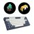Клавиатура Dark Project KD83A PBT Mechanical G3ms Sapphire Blue/White (DP-KD-83A-004500-GMT), изображение 4 Клавиатура Dark Project KD83A PBT Mechanical G3ms Sapphire Blue/White (DP-KD-83A-004500-GMT), изображение 4
