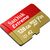 Карта памяти SanDisk 128GB microSD class 10 UHS-I U3 Extreme (SDSQXAA-128G-GN6MN), изображение 2 Карта памяти SanDisk 128GB microSD class 10 UHS-I U3 Extreme (SDSQXAA-128G-GN6MN), изображение 2
