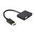 Переходник Cablexpert DisplayPort to HDMI/VGA (A-DPM-HDMIFVGAF-01) Переходник Cablexpert DisplayPort to HDMI/VGA (A-DPM-HDMIFVGAF-01)