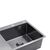 Мийка кухонна Kroner Schwarze-7849RHM (CV025279), зображення 5 Мийка кухонна Kroner Schwarze-7849RHM (CV025279), зображення 5