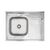 Мойка кухонная Kroner Polierte-6080L 06160 (CV022817) Мойка кухонная Kroner Polierte-6080L 06160 (CV022817)