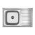 Мойка кухонная Kroner Satin-5080L 08180 (CV022820) Мойка кухонная Kroner Satin-5080L 08180 (CV022820)